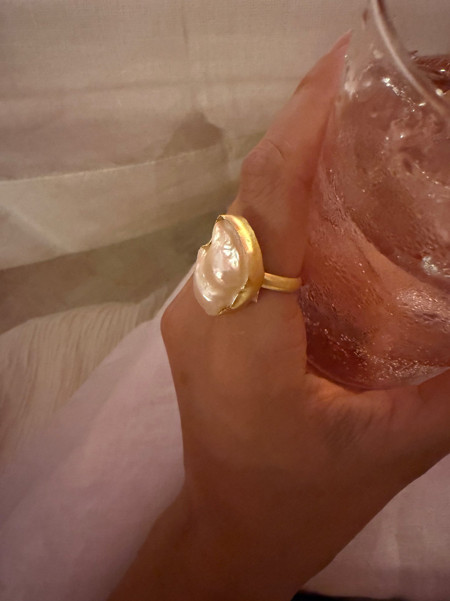 PEARL DRIFT RING