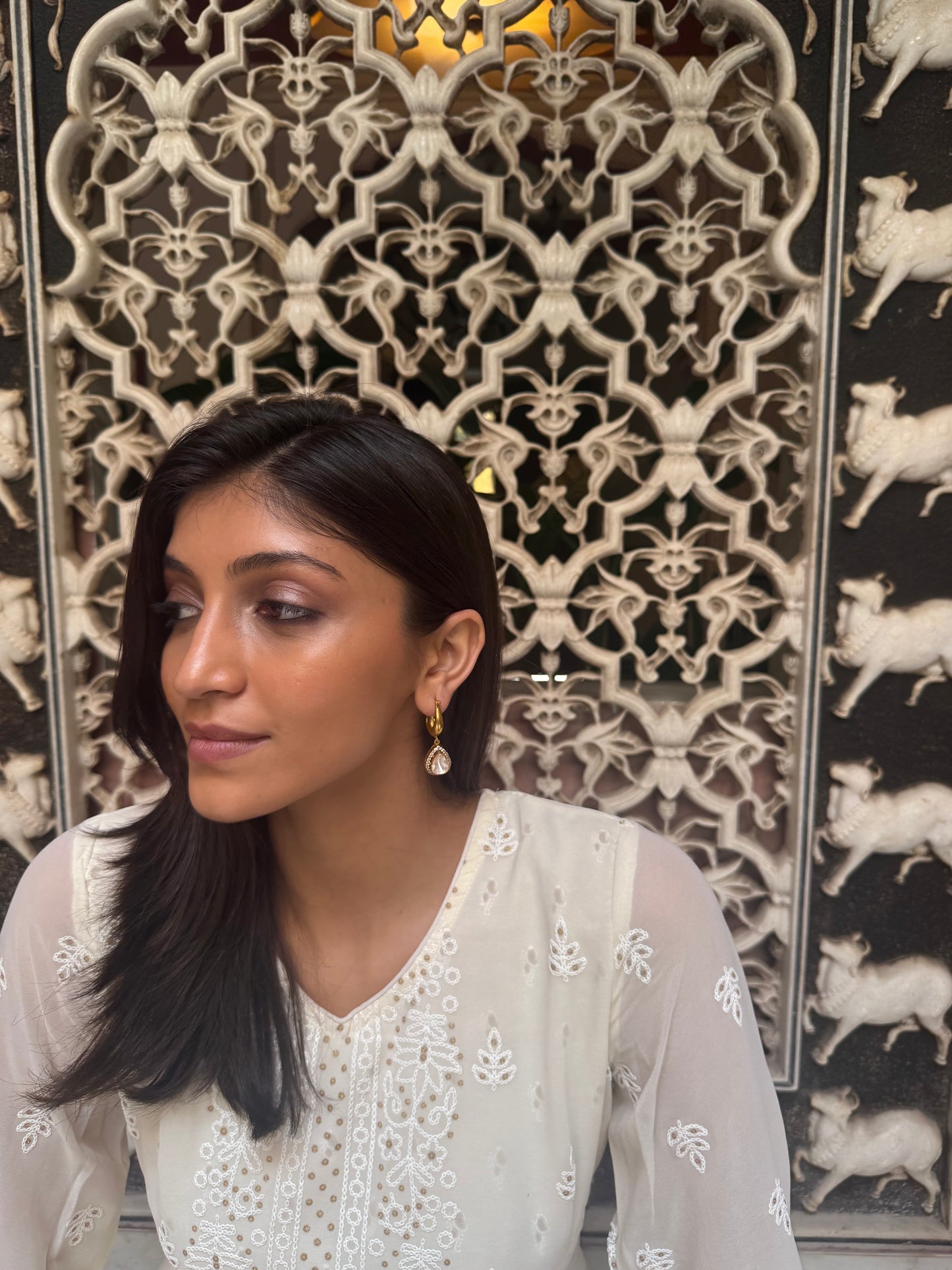 HEER PAAN POLKI HOOPS