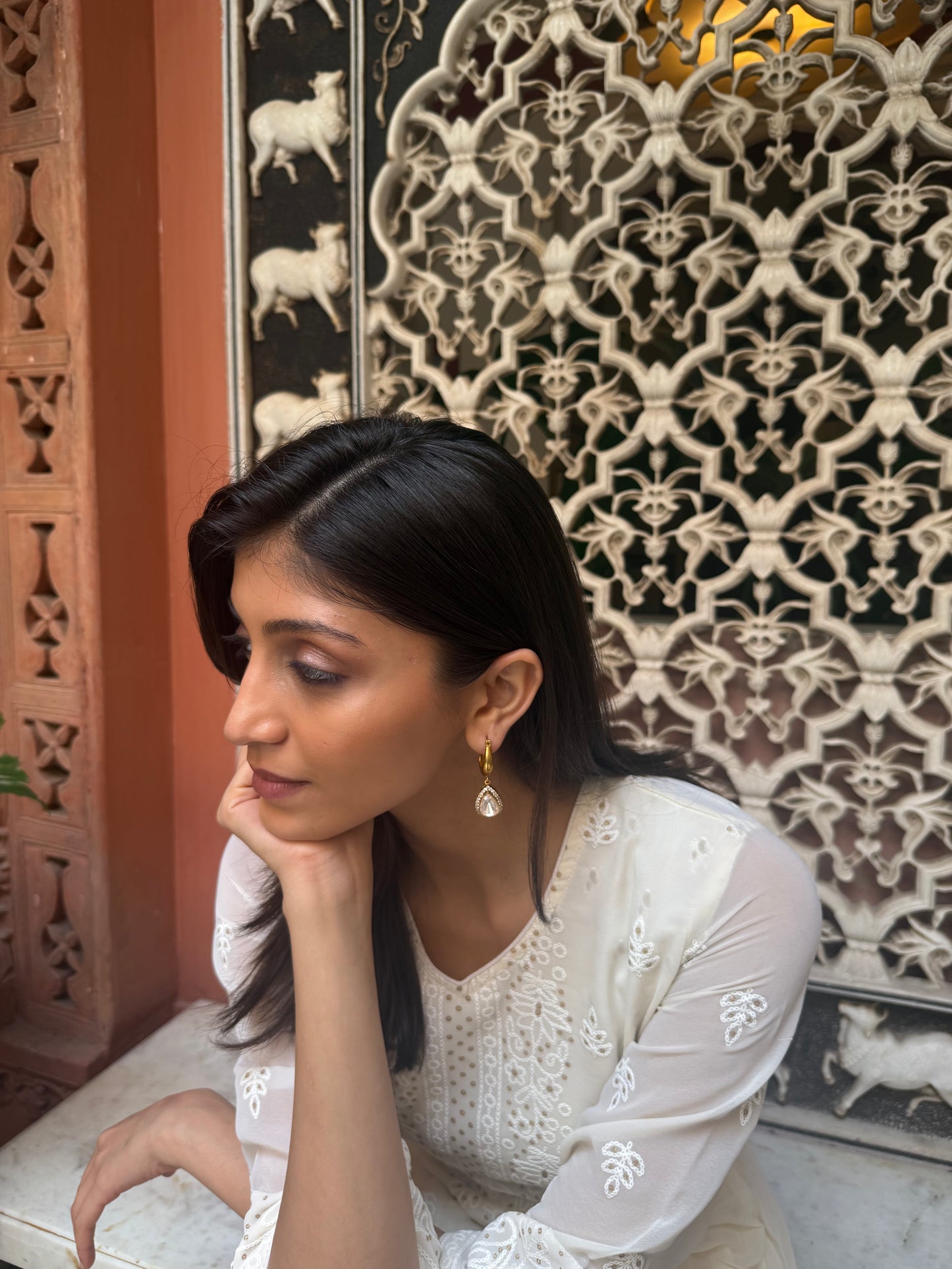 HEER PAAN POLKI HOOPS