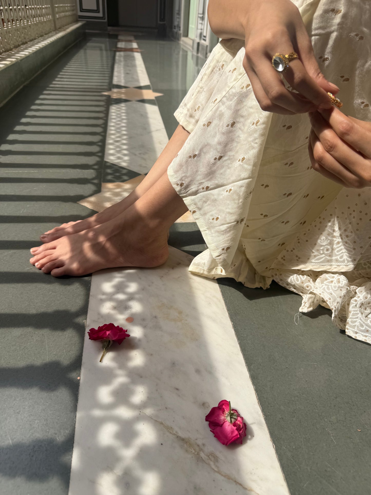 VIANA  GOLD SP RING