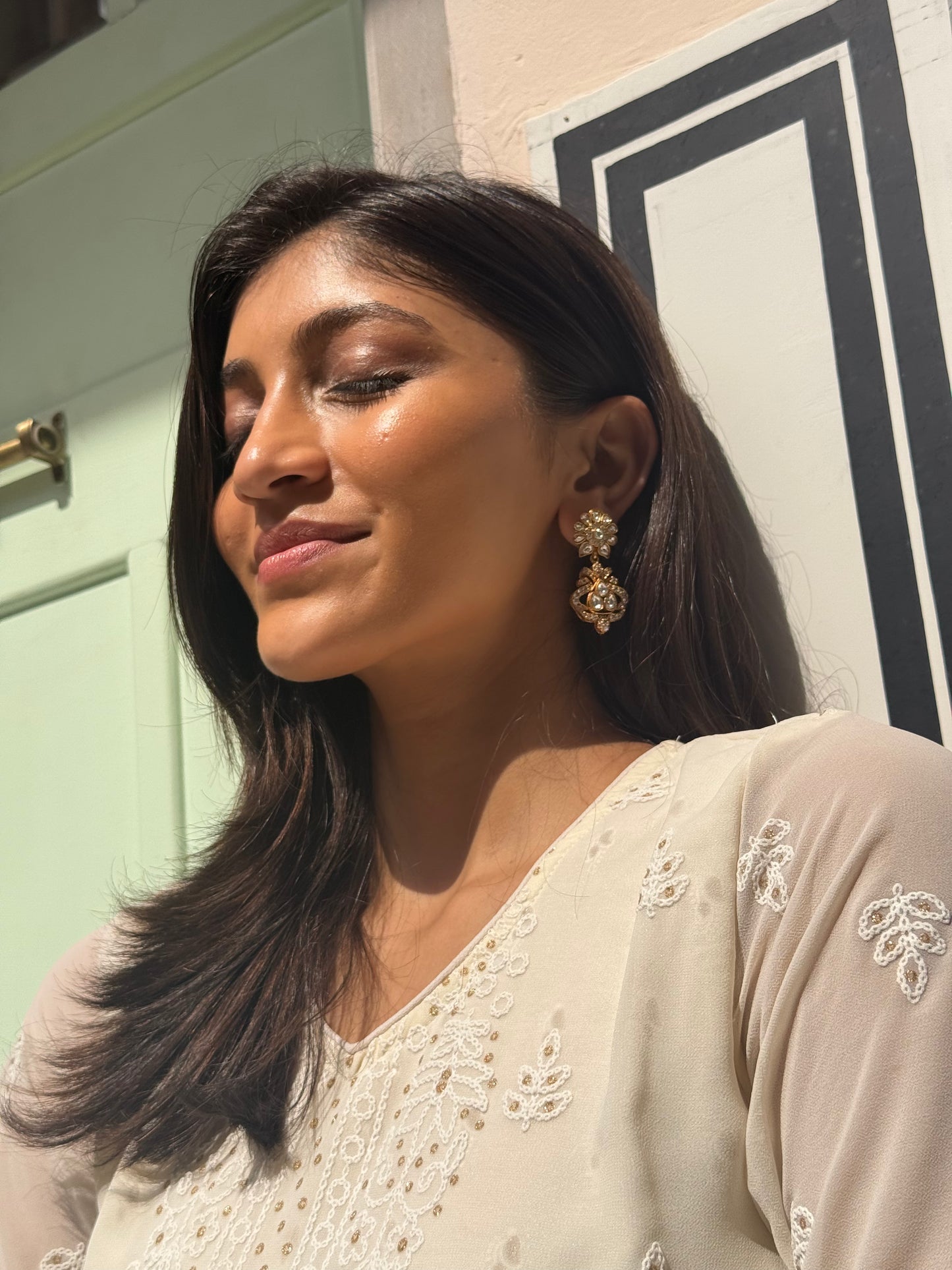 LIORRA POLKI SP EARRINGS
