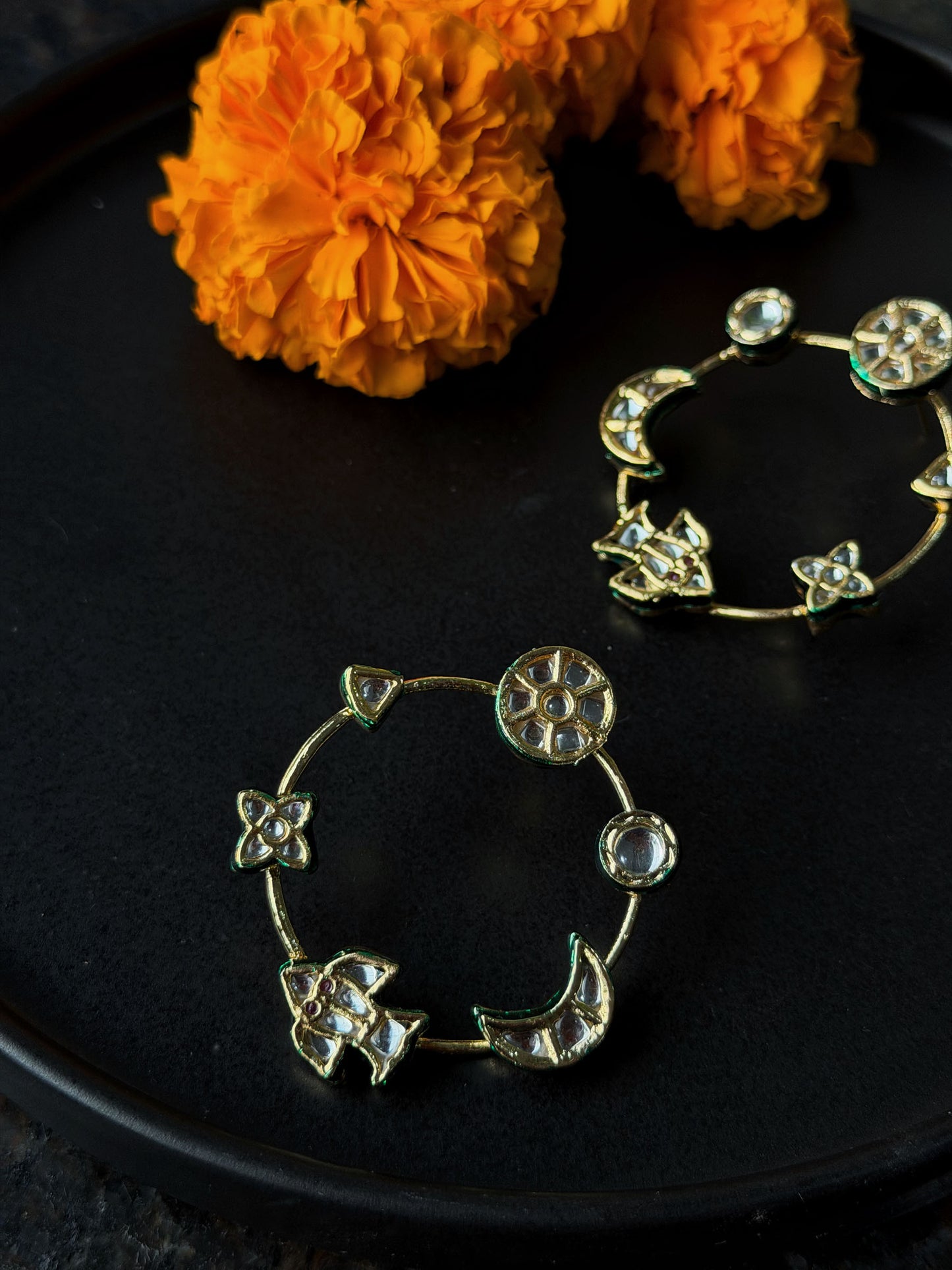 JIVIKA GOLD HOOPS