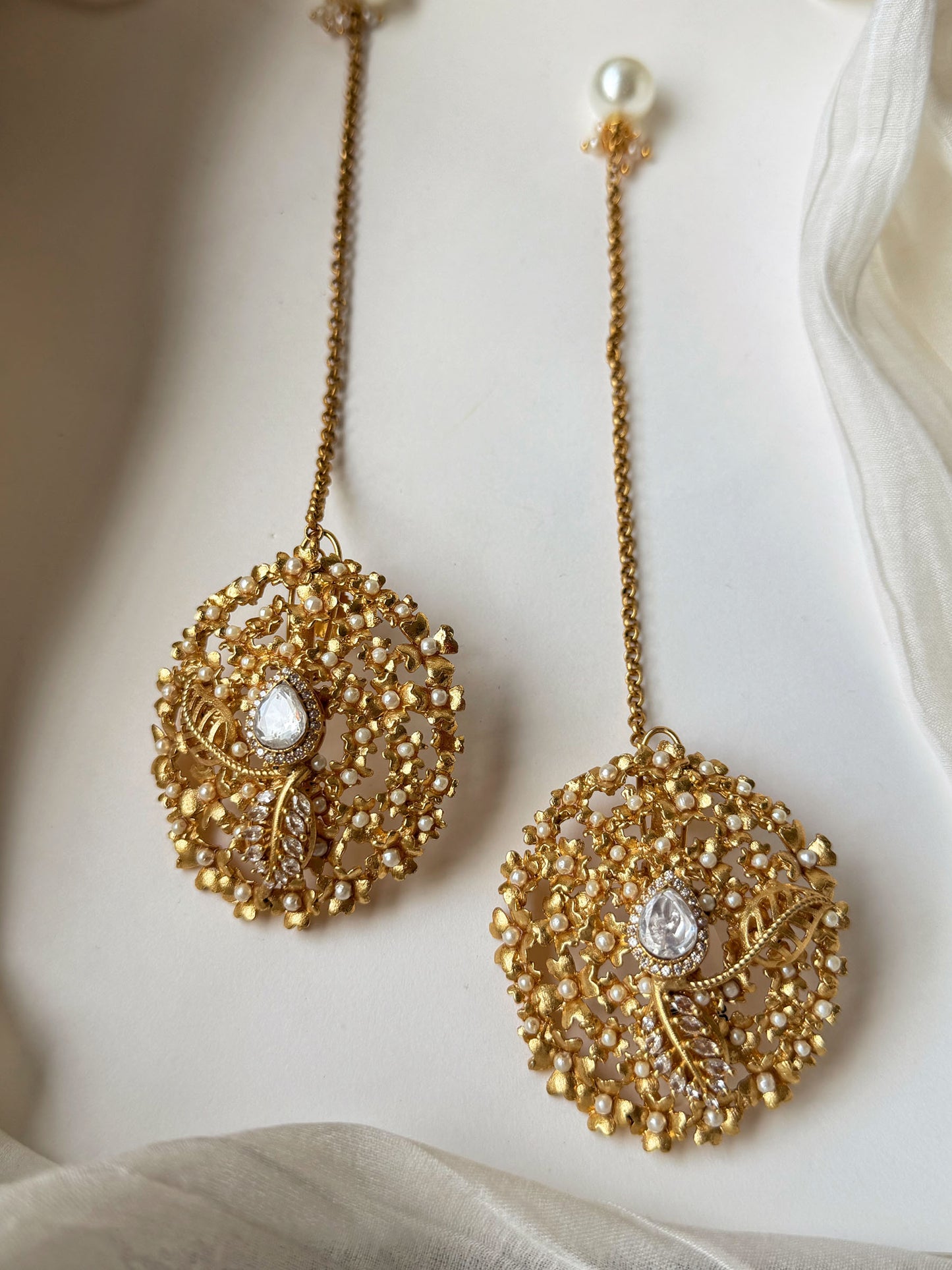 VIDHI PEARL DROP EARRINGS