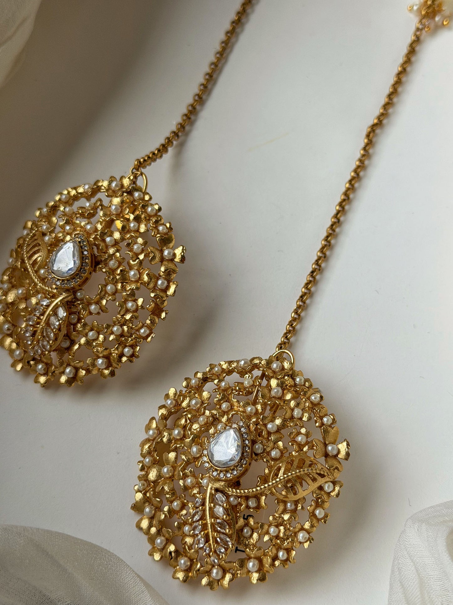 VIDHI PEARL DROP EARRINGS