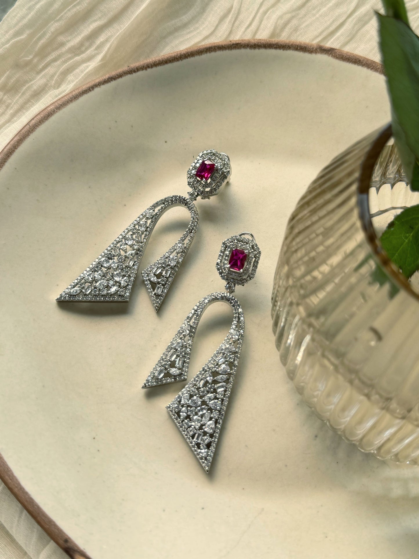 Regal Ruby Dangles