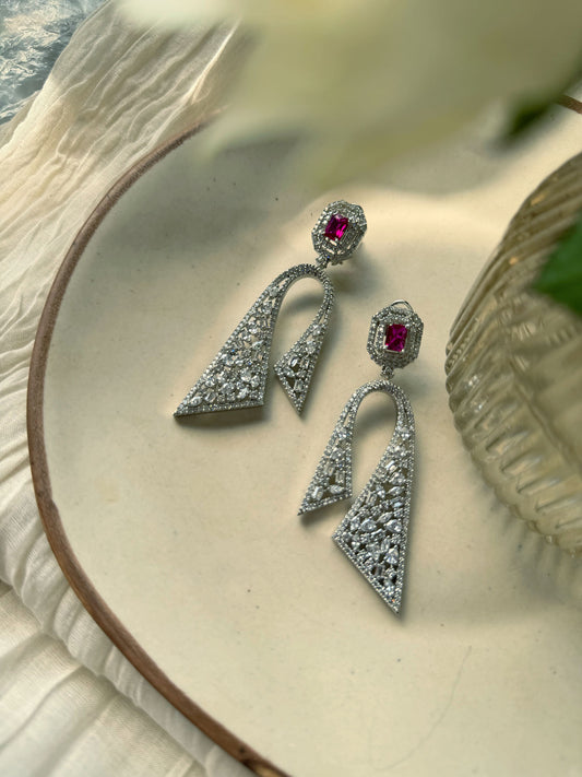 Regal Ruby Dangles