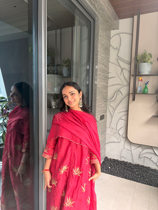 MUKTA KUNDAN JHUMKA GREEN BASRA PEARLS SP POLKI EARRINGS