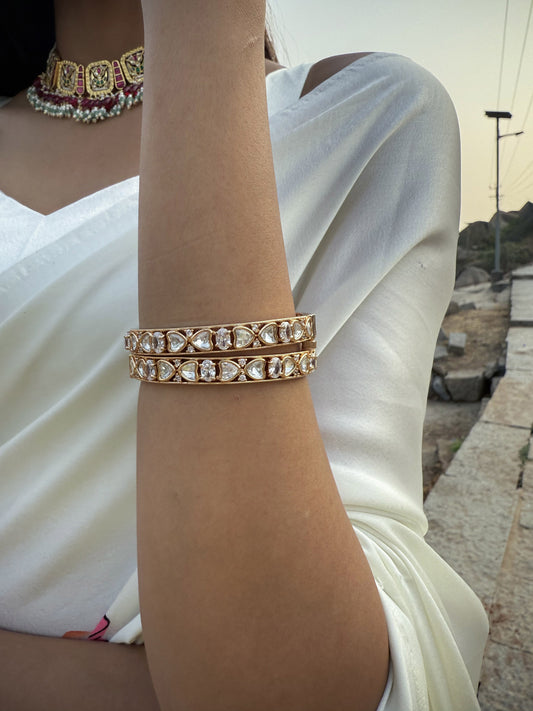 Liana Geometric Diamond SP Bangle