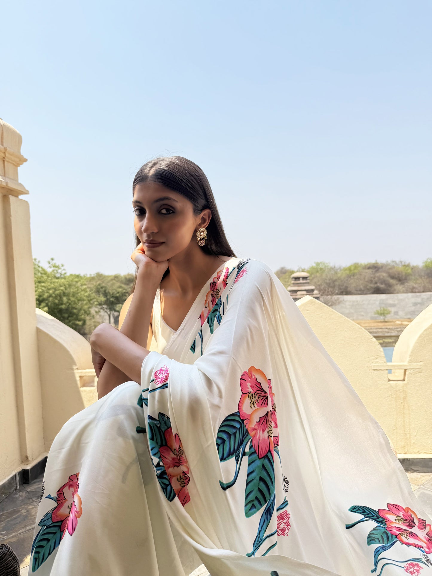 Alankrita basra Pearl SP Polki Earrings