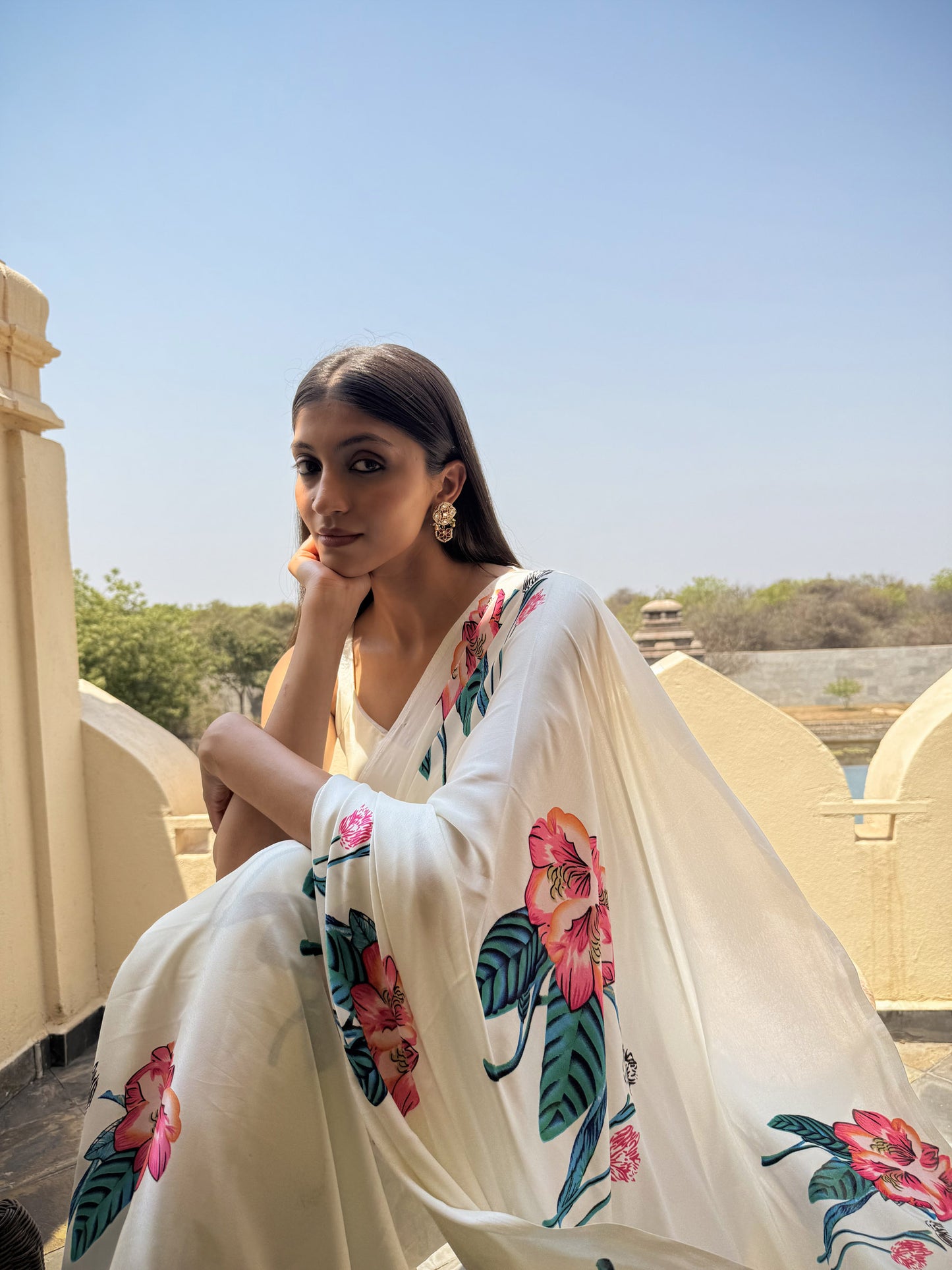 Alankrita basra Pearl SP Polki Earrings