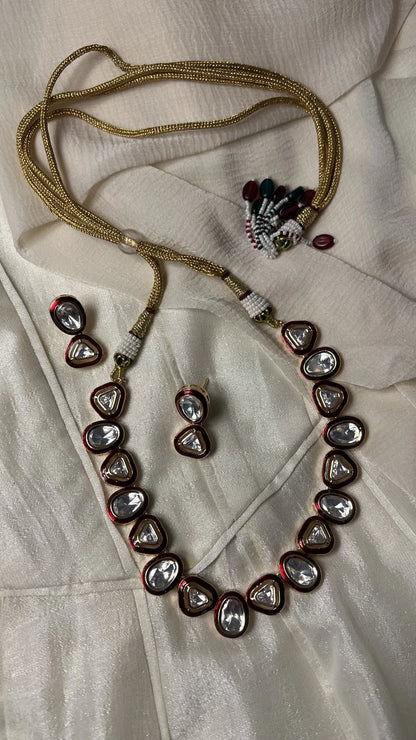 Chandrika Polki Necklace Set