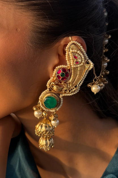 Moksha Drop Chandelier Earrings