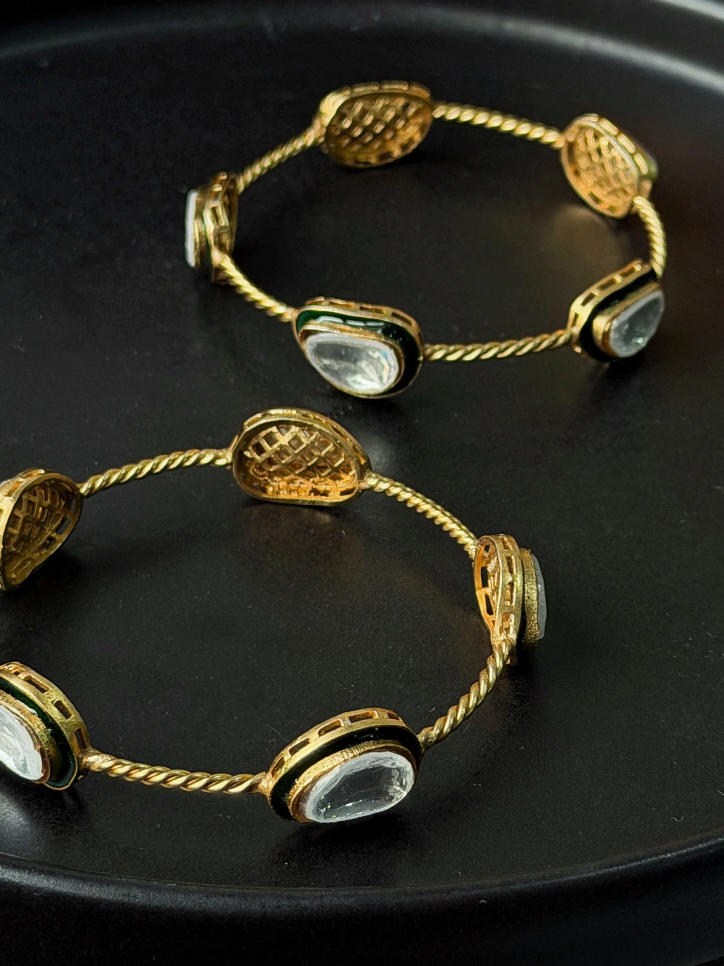 Aabha Polki Beaded Bracelet