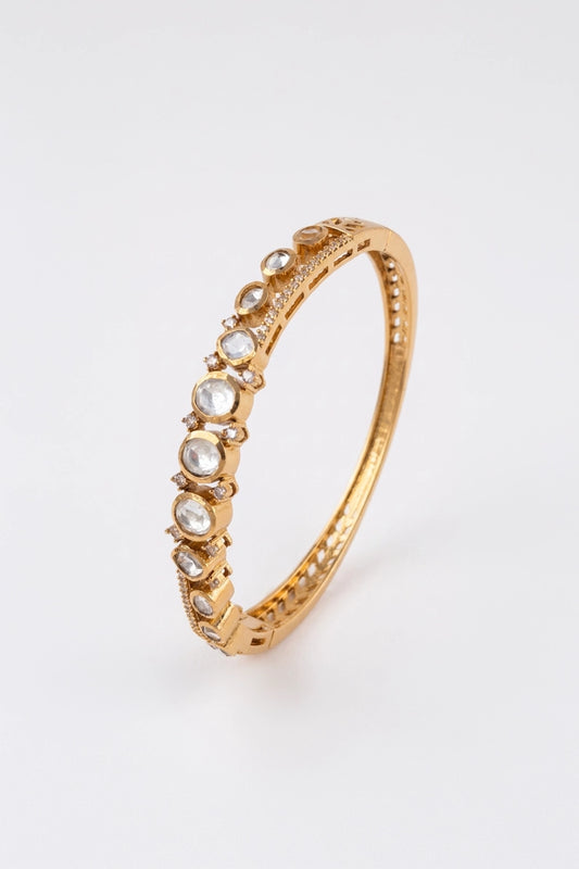 IDHAYA OVAL SP POLKI BRACELET