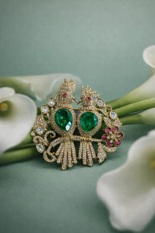 The Sunfire Bloom Brooch
