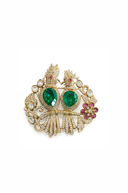 The Sunfire Bloom Brooch