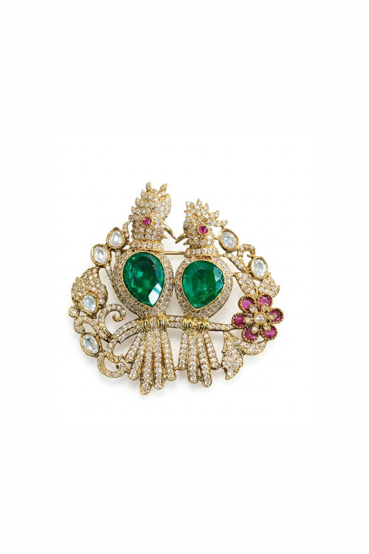 The Sunfire Bloom Brooch