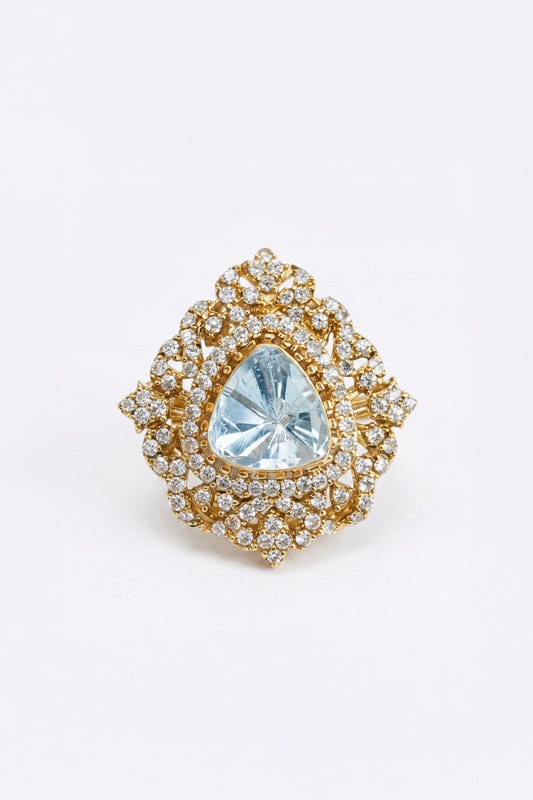 The Pearl Serpent Naagmani Brooch