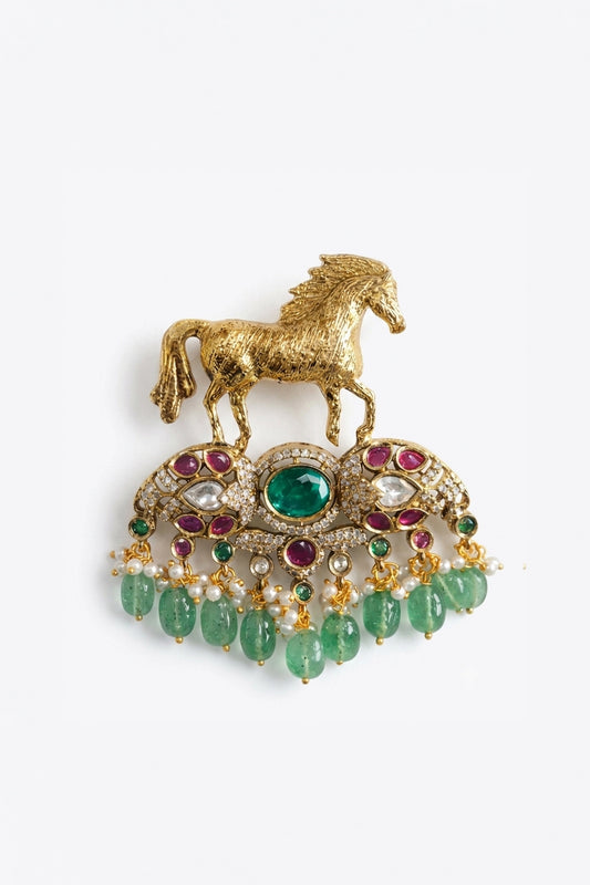 Ashva of the First Rain Brooch
