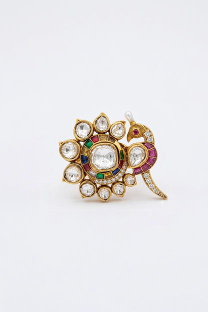 Heer Pearl Flower Sp Ring