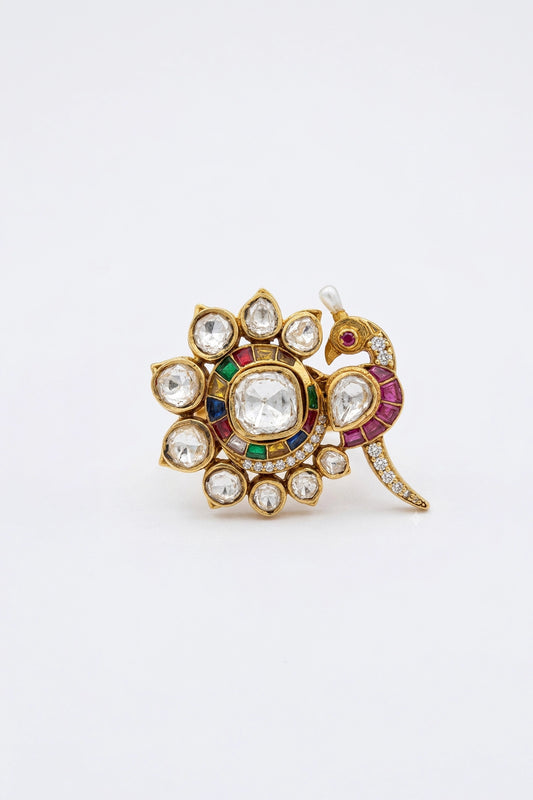 Heer Pearl Flower Sp Ring
