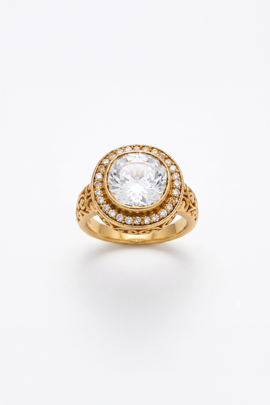 Chetna Elegant Polki Ring