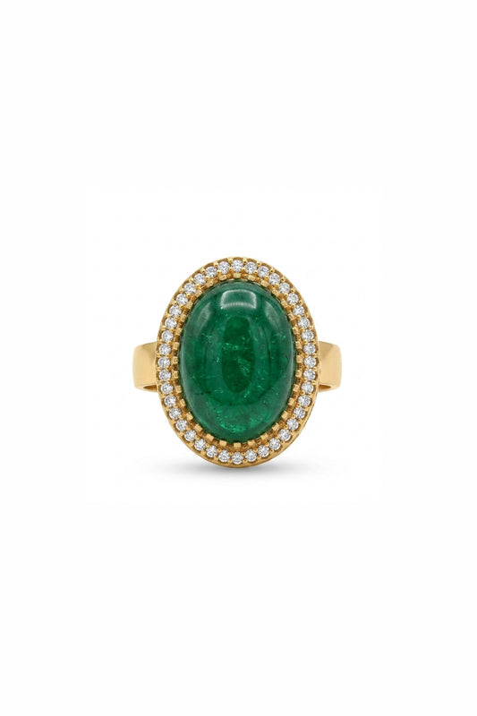 Hemisha Majestic Green Ring