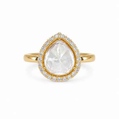 Modern Polki Stack Ring