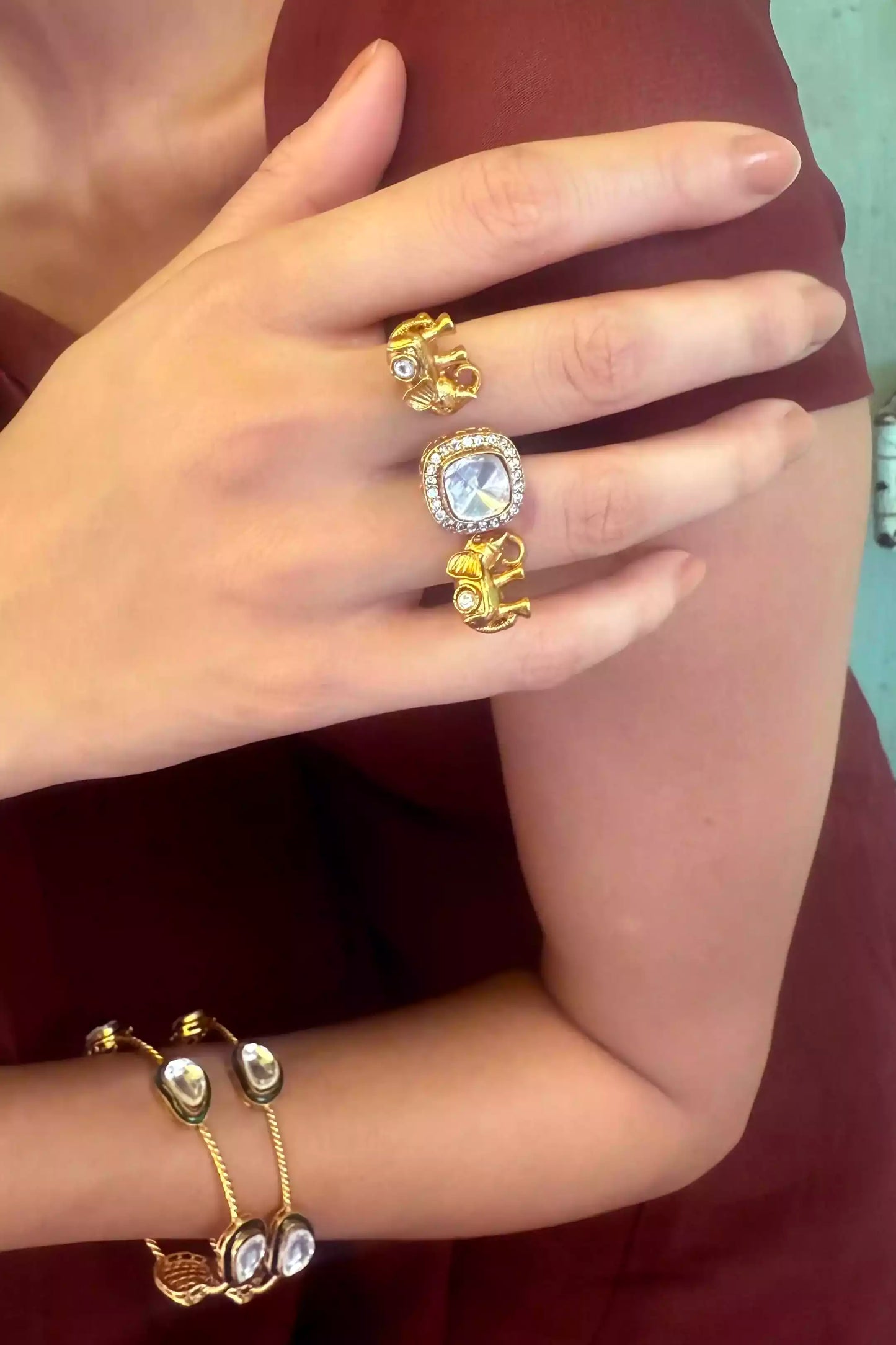 Naira New Dawn Blue Stone Ring