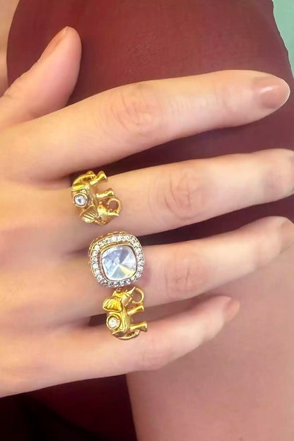 Naira New Dawn Blue Stone Ring