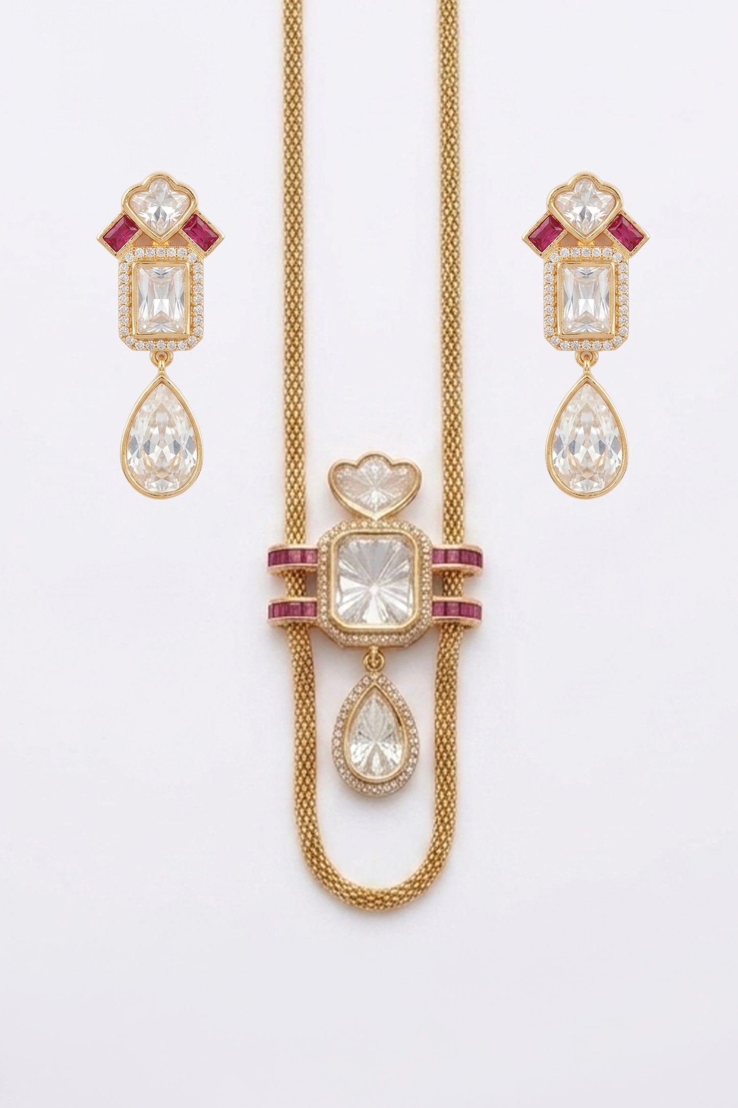Ektara Statement Sp Polki Necklace Set