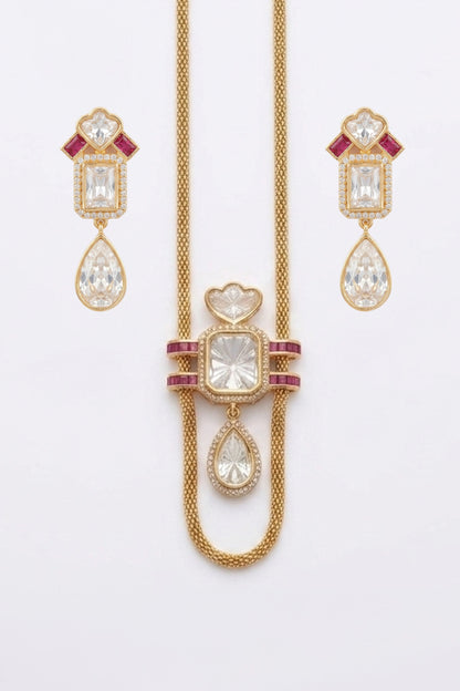 Ektara Statement Sp Polki Necklace Set