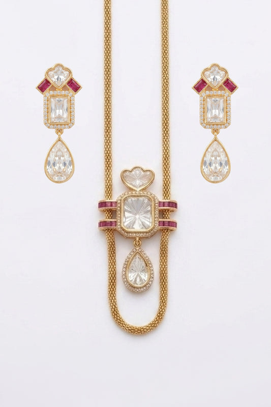 Ektara Statement Sp Polki Necklace Set