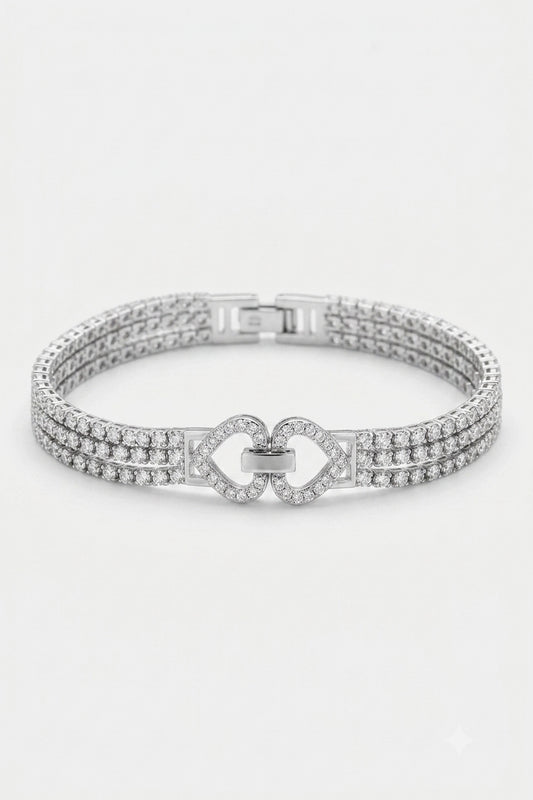 Quiet Love Tennis Bracelet