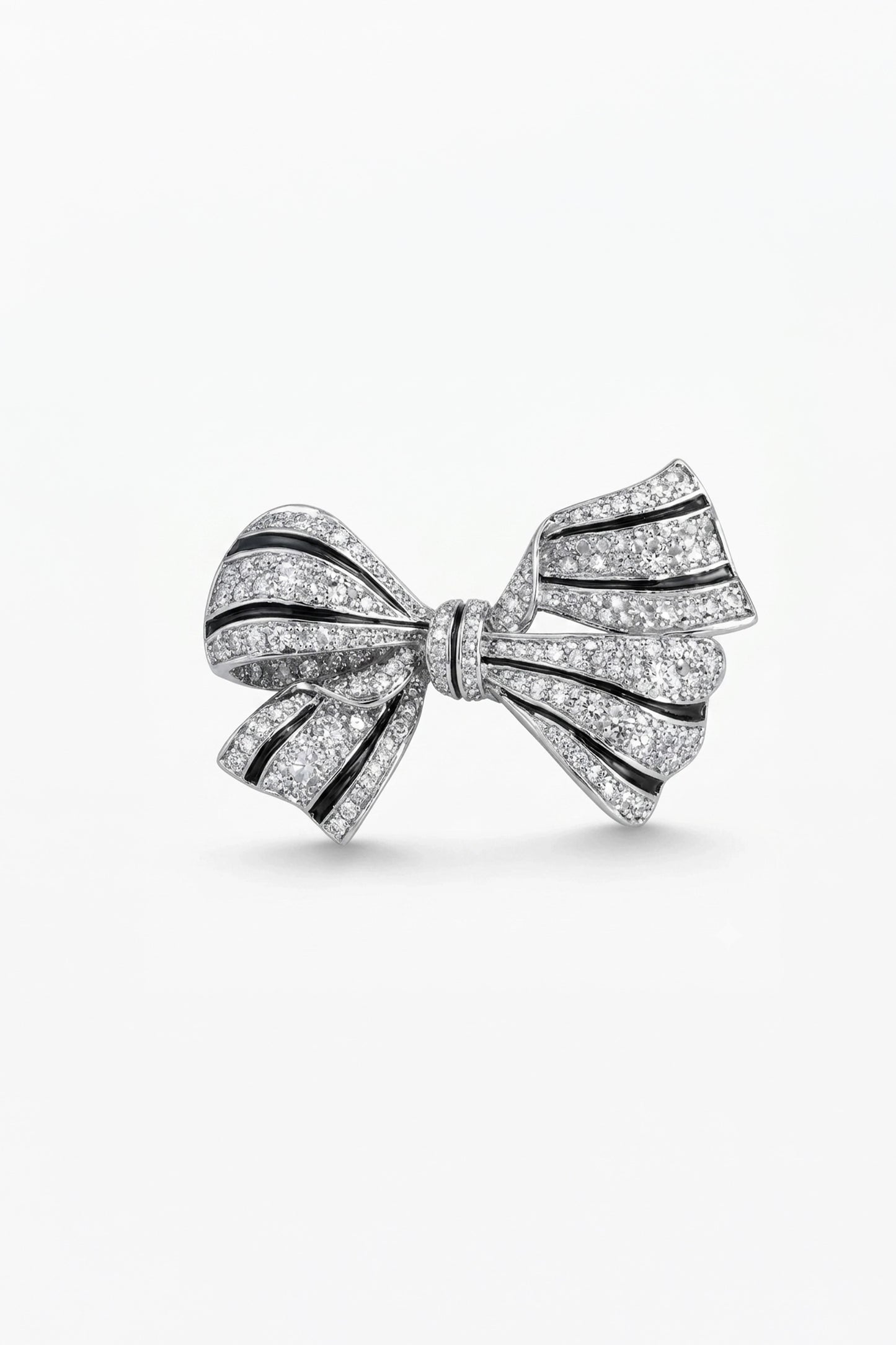 The Diamond Bow Rekha Brooch
