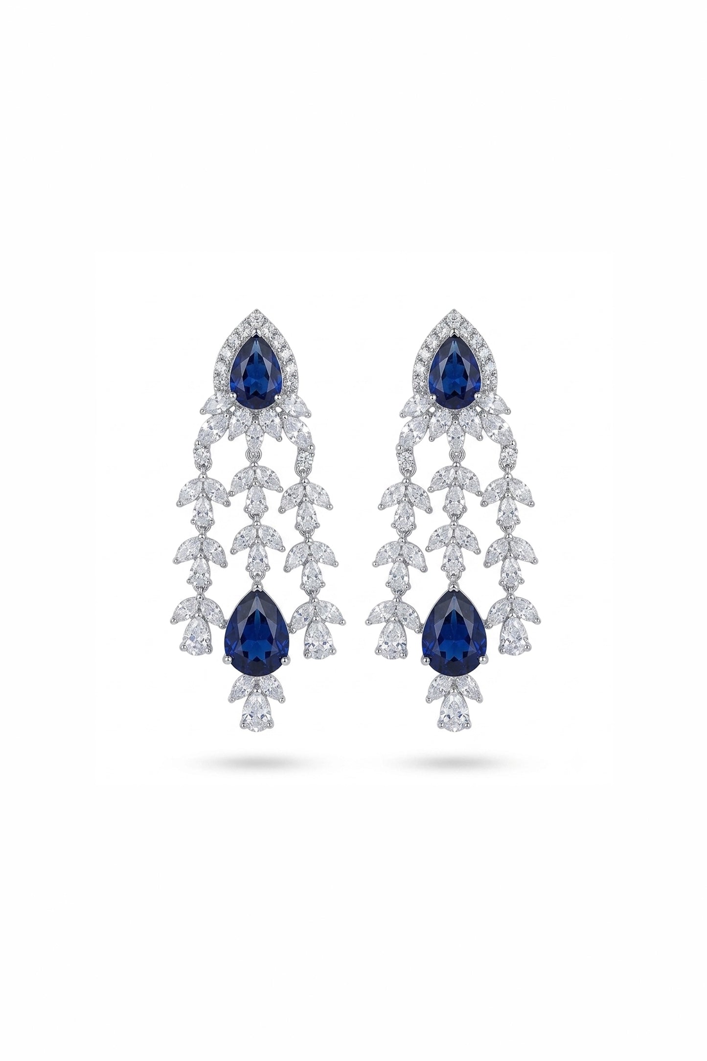 Blue Frost Earrings