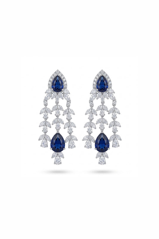 Blue Frost Earrings