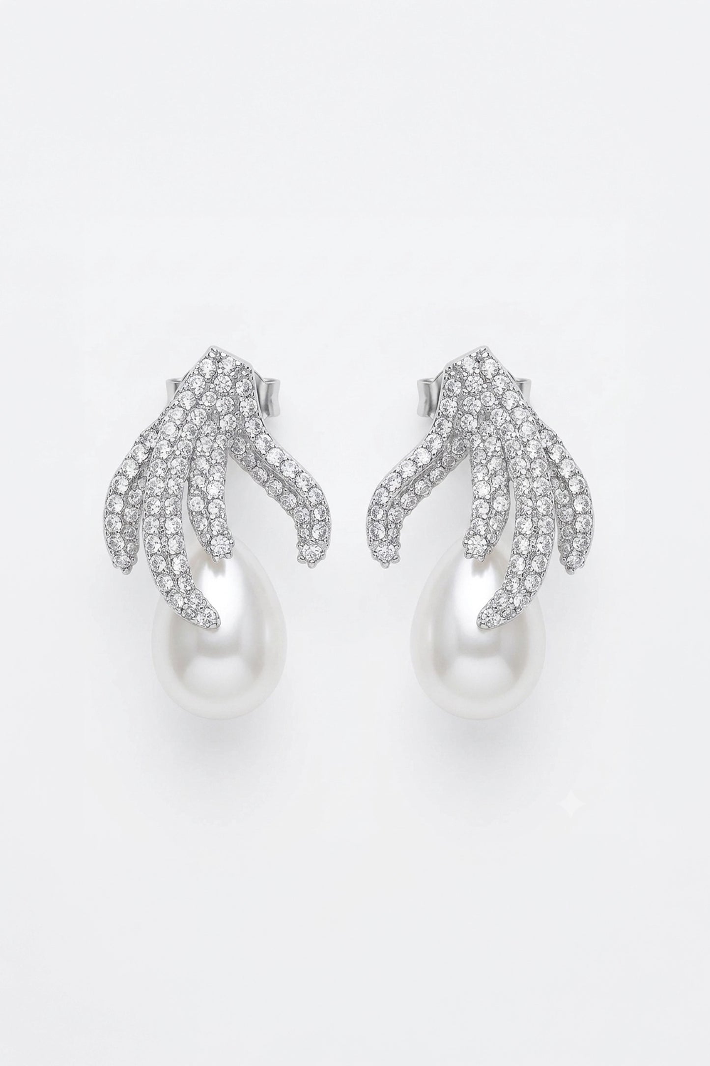 Pear Yellow Pearl Earrings