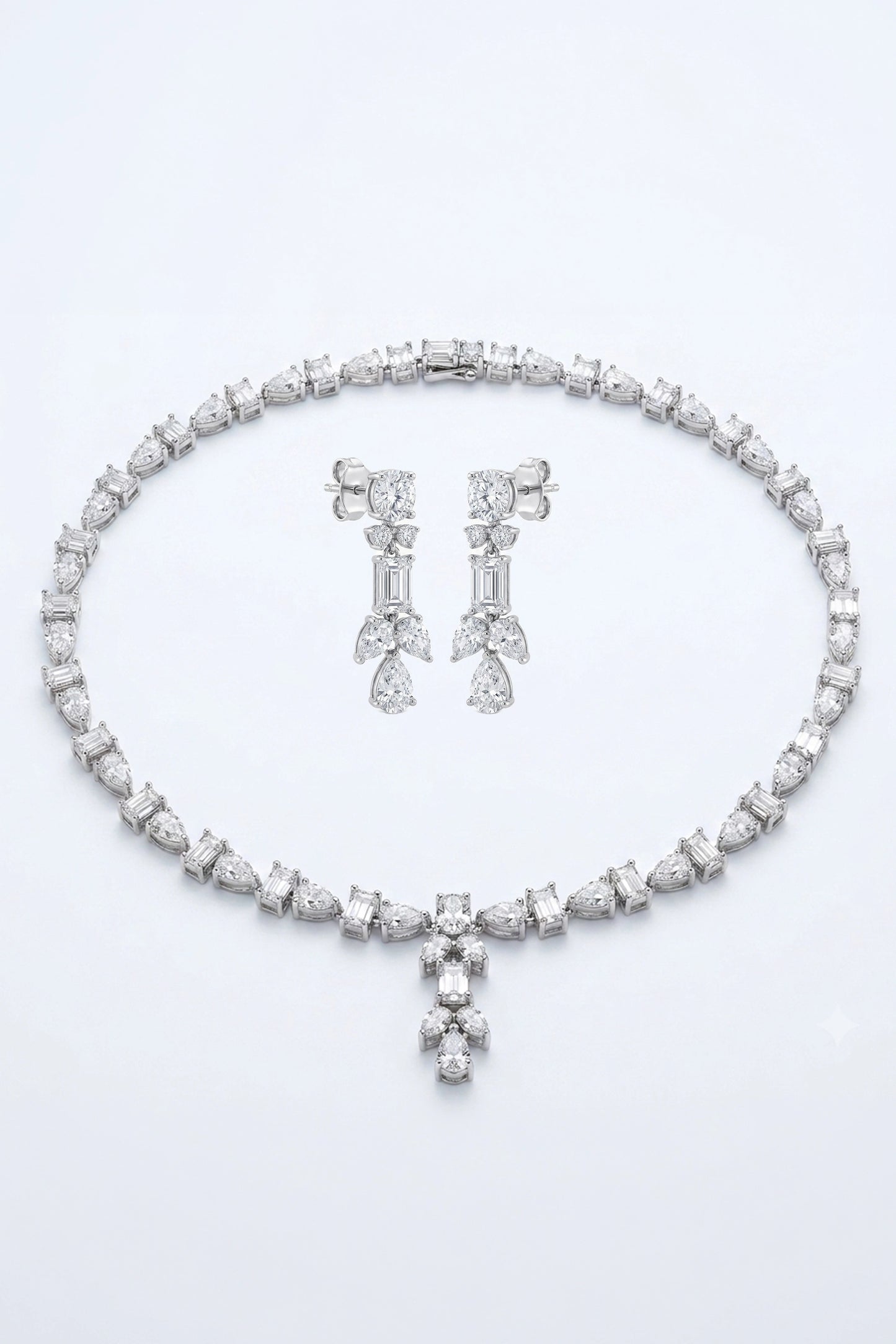 Prism Drop Necklace Set