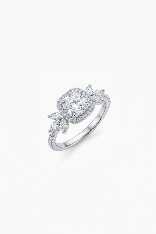 Quiet Power Diamond Band Ring