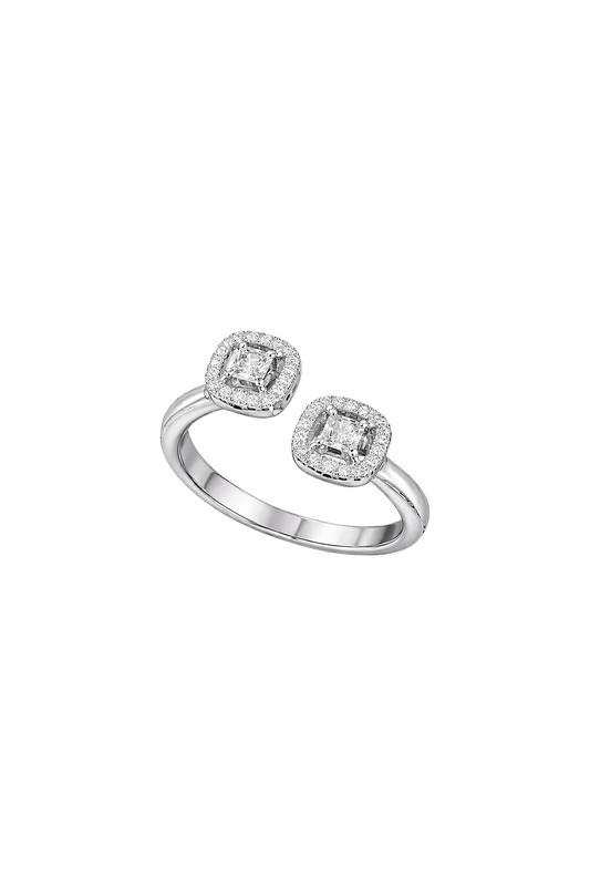 Soft Structure Diamond Ring