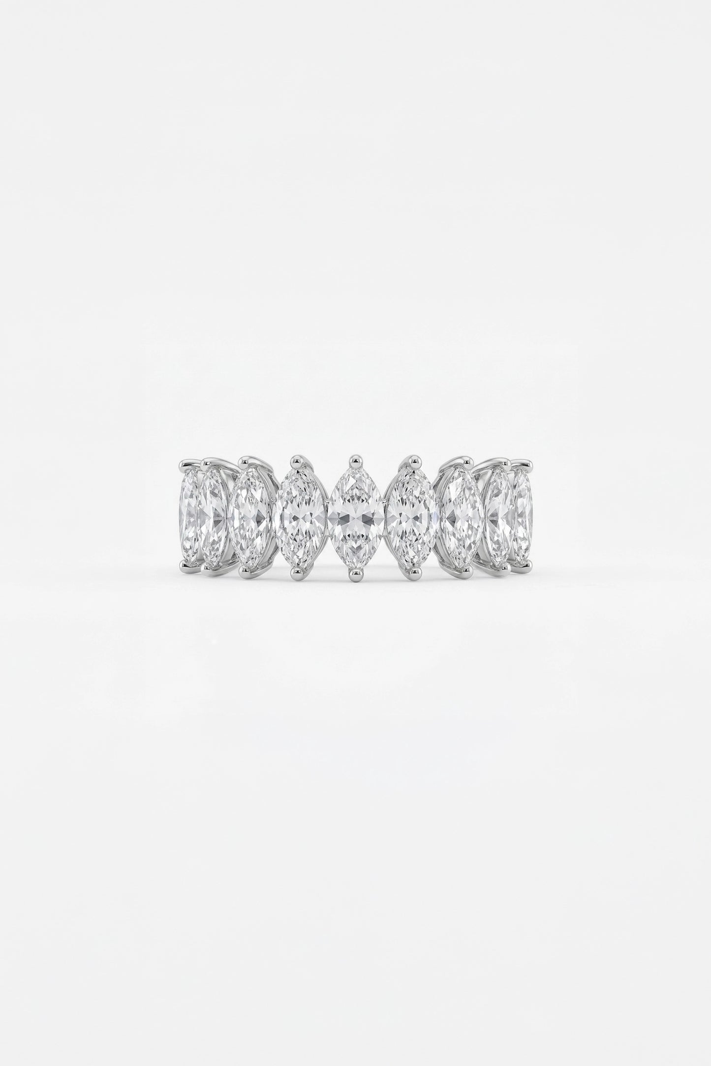 Triple Eternity Stack Ring