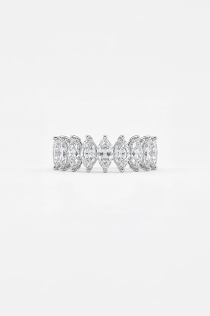 Triple Eternity Stack Ring