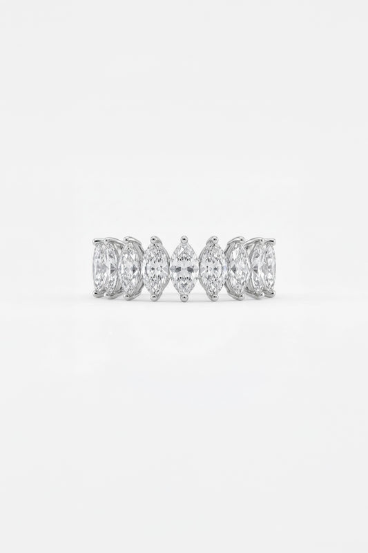 Triple Eternity Stack Ring