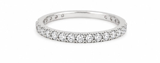 Luna Radiance Eternity Band Ring