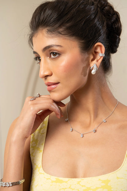 Baguette Yellow Diamond Earrings