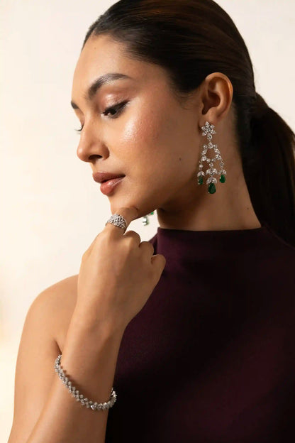 Pear Diamond Nest Ring