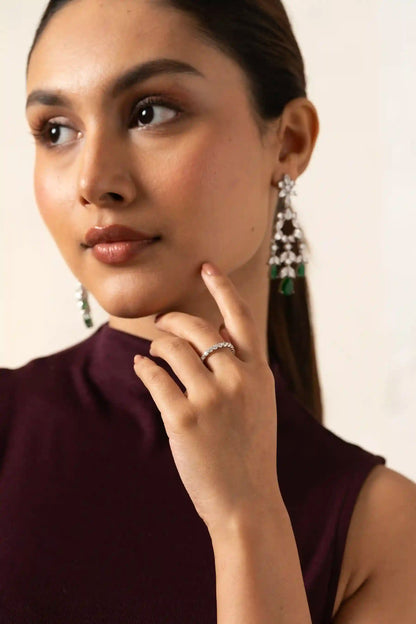 Diamond Bezel Eternity Band