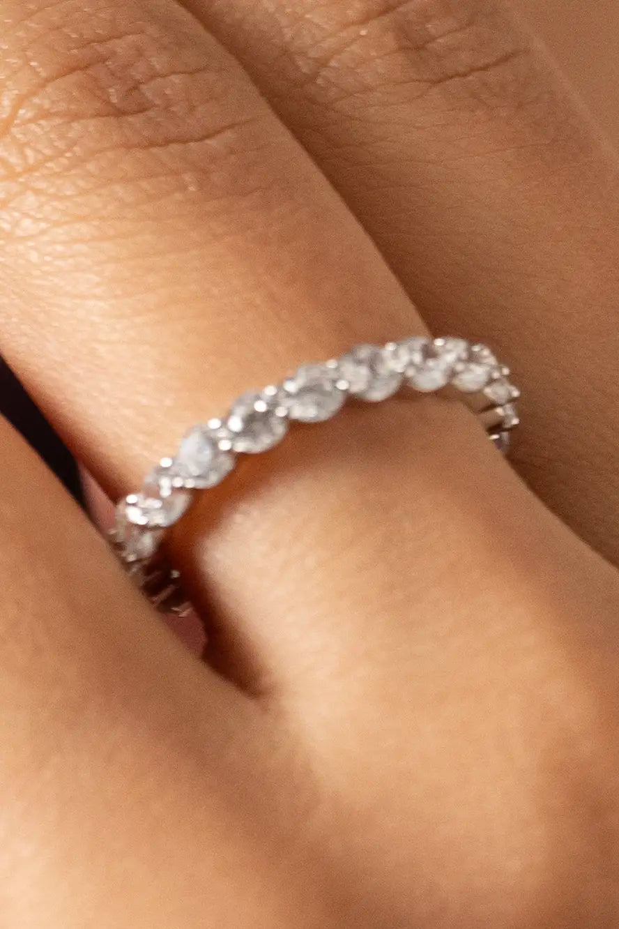 Diamond Bezel Eternity Band