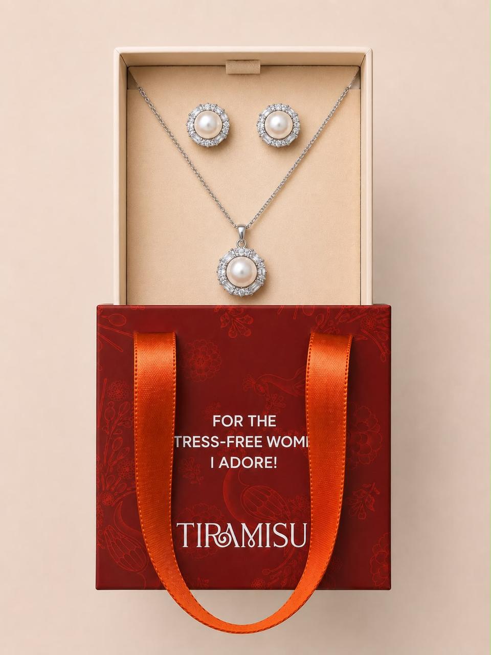 Luminous Pearl Necklace Gift Box Set